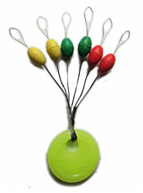 Behr 6 große Gummmistopper XXL Schnurstopper zum Raubfischangeln