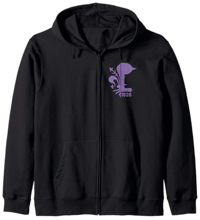 Giglio 1926 Felpa con Cappuccio Unisex Adulto S Nero