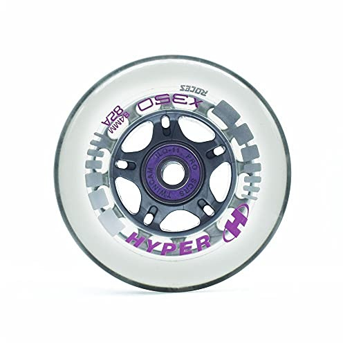 Beleuchtet Roller Skate Räder 84mm 84A Hohe Rebound Inline-Skates-Rad-Fit-Anwendung für PowerSlide für MPC-Fit-Verwendung für CityRun Blue Silver Pink Black Speed ​​Race Skating 8 PCs/Lot Roller Ska
