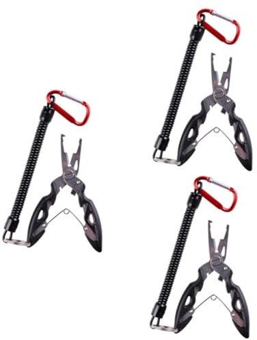 YARNOW 3stücke Multi-funktionale Fischzange Und Sichere Fischklemme Für Angler Geeignet Für Süß Und Einhändige Bedienung
