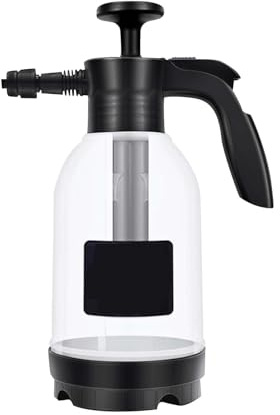 Auto Pumpsprüher 2L Auto Schaumsprüher Handpumpe Sprühflasche Säurebeständig Autowaschsprayer Zerstäuber Pumpe Action Drucksprühflasche für Reinigung Auto Detailing Waschen