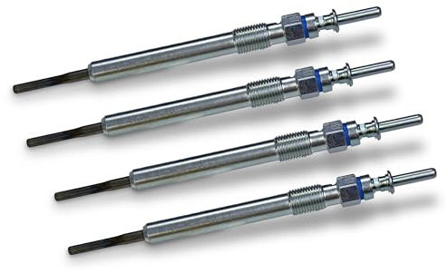 BESTPRICE 4x Bougiess de préchauffage à crayon Compatible avec BMW Série 1, Série 2, Série 3, Série 4, Série 5, Série 7, X1, X2, X3, X4, MINI, TOYOTA AURIS (E18), AVENSIS, RAV Série 4, VERSO