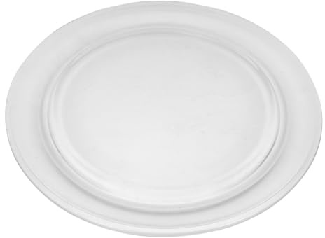 Veemoon Mikrowellendrehteller aus Stabilem Glas 27cm Ersatzplatte Passend für Mikrowellen mit Robuster Glasplatte und Einfachem Austausch