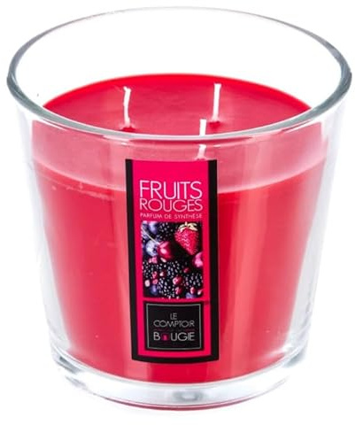 Comptoir de la Bougie - Bougie Parfumée Nina 500g Fruits Rouges