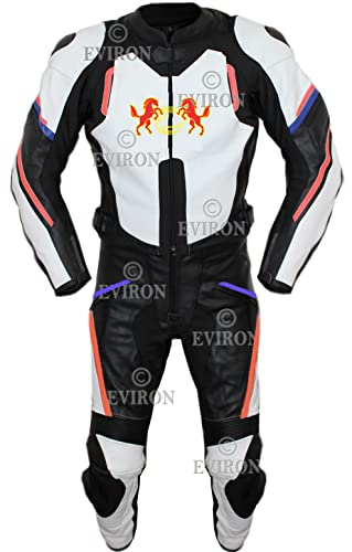 Redbull Motorrad-Lederkombi mit Jacke und Hose, Größe M