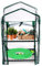 Kinzo Serra da giardino a due piani, 45 x 50 x 80 cm, trasparente e verde