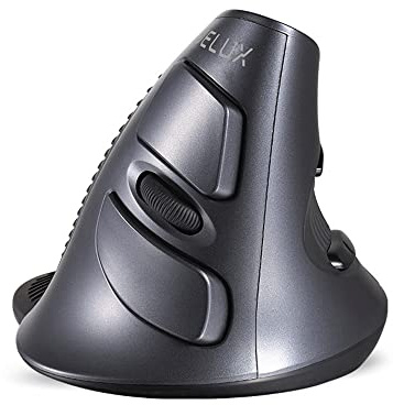 DAY DAY HAPPY Mouse verticale per computer design ergonomico grande mouse cablato (Wireless Mouse)