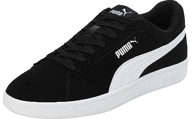 Puma Smash 3.0 unisex - vuxen Sneaker , PUMA Black-PUMA White, 43