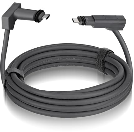 Bingfu Cable de Repuesto para Antena Parabólica Starlink V2 Gen2 - Transmisión de Alta Velocidad y Cable de Extensión Antiinterferencias Mejorado para Starlink Gen 2, 6 Metros | Cable alargador para antena parabólica Starlink Gen 2, cable blindado para transmisión estable de alta velocidad