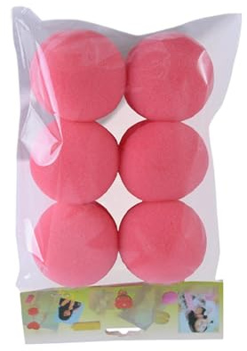 Sponge Rollers Hair Curlers | Heatless Curls for Long Hair - Soft Hairdressing Curling Sponges Set of 6, Portable Sleeping Curlers for Girls