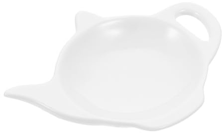 DECOMELODY Dessous De Plat pour Sachets De Thé Porte-sachets De Thé Ménager Plateau Décoratif Coupelle Délicate Accessoire pour Maison