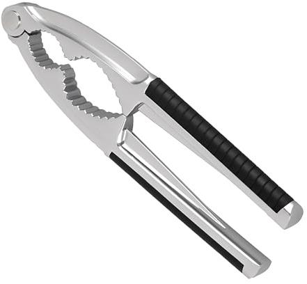 Casse Noix Professionnel, Casse-Noix en Alliage de Zinc Pince Casse Noisette avec Poignée Antidérapante Pince Casse Noisette Multifonction pour Secs à Coques Comme des Noix Amandes Noisettes
