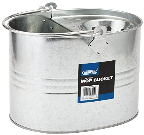Draper 53245 Galvanised Mop Bucket , Blue
