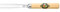 Kirschen 7 taglio dritto scalpelli con manico, multicolore, 3107025