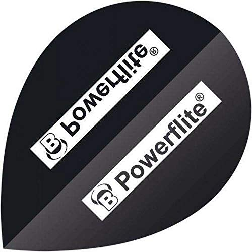 Bull's Powerflite, Pear Dart Flights, 3er Set, Typ:50745