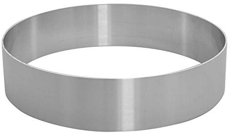 Schneider Backrahmen Tortenring Alu 24, Silber, 24 cups, Ofenfest, BAKING_PAN