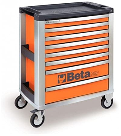 Beta C39-8/O - Cassettiera porta attrezzi con 8 cassetti
