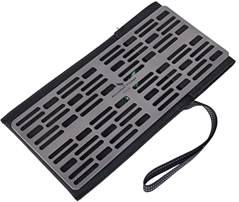 iBasingo Outdoor Grill Titanium Charcoal BBQ Grill Plate Baking Cooling Rack Heavy Duty Dining Cooking Roasting Kitchen Utensils Camping Gridiron Barbeque Grill Rack Ti2021C