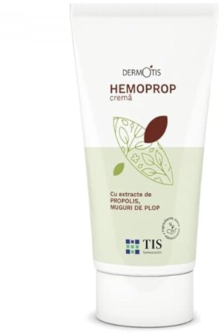 HEMOPROP Crema Microcircolo Trattamento Esterno - Utile ad Alleviare Prurito e Fastidio, Bruciore, Eczema, Ragadi - Effetto Protettivo Congestione Locale, Crema Antiprurito con Propoli, Calendula, 50g