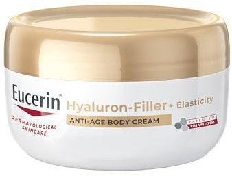Eucerin Hyaluron-Filler + Elasticity Anti-Age Body Cream 200ml, Anti-Ageing Body Lotion for Mature Skin, Moisturising Cream with Hyaluronic Acid, Reduces Hyperpigmentation