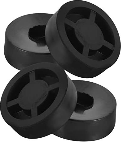Housoutil 4pcs Speaker Isolation Feet Pad for Amplifier Turntable Subwoofer Rubber Feet Speaker Vibration Absorber
