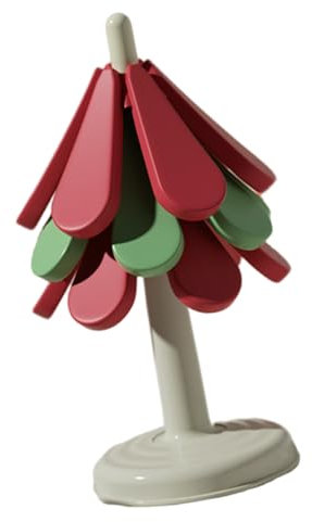 Pack Weihnachtliche Tassenuntersetzer Getränkeuntersetzer Untersetzer In Weihnachtsbaumform ABS Textur Geeignet Für Und Kaffeetische