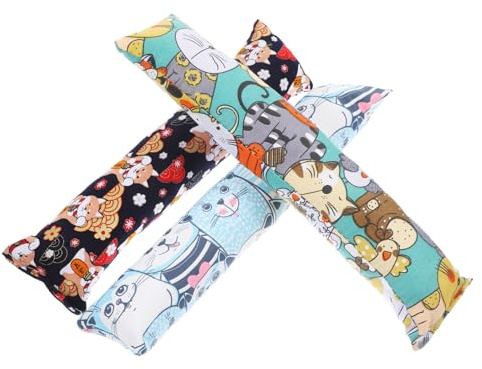 Veemoon 3pcs Catnip Pillow Toy for Indoor Cats Chew Toys Catnip for Kitten Cuddle Pillow for Cat Playtime