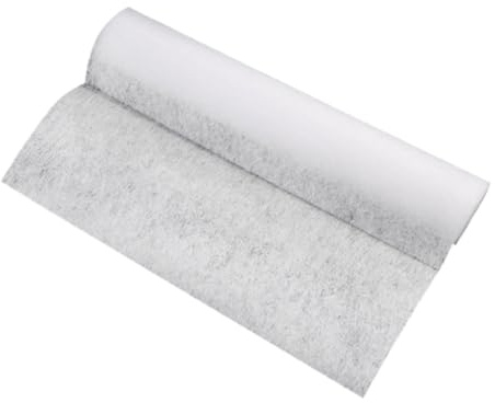 TOBBOMEY Range Hood Oil Absorbing Paper 10M Roll Protective Oil-Proof Cover Adjustable Size for Cooker Hood Filter Replacement
