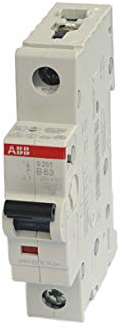 ABB S201-B63 Sicherungsautomat - S200-1P - 63 A - B(AC) 6 kA 2CDS251001R0635