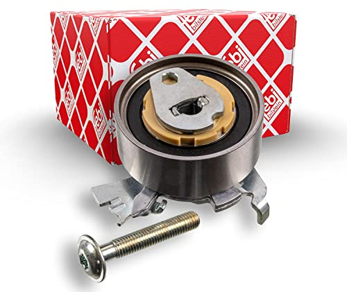 febi bilstein 10296 Spannrolle für Zahnriemen, mit Schraube, 1 Stück | Kompatibel mit: OPEL ASTRA F Cabriolet, ASTRA F Caravan, ASTRA F CC, ASTRA F Stufenheck, ASTRA G Cabriolet, ASTRA G Caravan