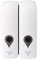 Decdeal 2 x 300ml Dispensador de Jabón de Pared, Ducha, Champú, Loción, Espacio para Baño Cocina Hotel