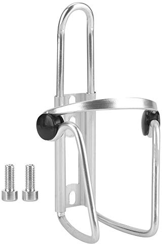 Porte-Bouteille de Vélo, Porte-bidons Cage de Support de Boisson de Tasse Support Porte Bouteille d'eau pour La Moto de Poussette(Argent)