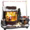 Christmas Concepts® - Escena de Mercado navideño con luz LED de 5 / 13 cm (Cabaña de Vino)