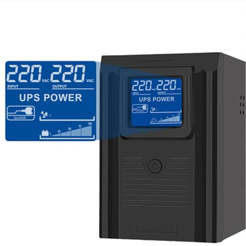 Alimentation électrique sans interruption UPS, 220V, pour ordinateur domestique, dortoir, batterie de secours, Anti-panne de courant, secours