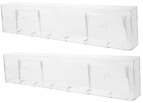 CHILDWEET Cd Display Stand Vinyl Storage Wall-mounted Record Holder Organize Showcase Home