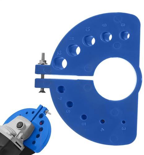 Nueva herramienta para afilar brocas, plantilla de afilado para amoladora de taladro multiusos para carburo, amoladora angular portátil, accesorio auxiliar para todas las brocas, soporte para brocas