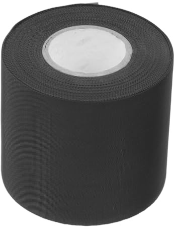 Hohopeti Ruban Isolation pour Tuyaux de Climatisation Ignifuge et Étanche Unique Noir pour Systèmes Hvac et Tuyaux Extérieurs Résistant Aux Hautes Températures