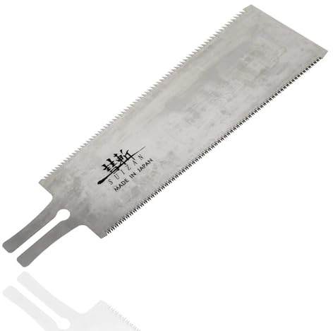 SUIZAN Hoja de repuesto Ryoba Sierra japonesa de doble filo 240mm