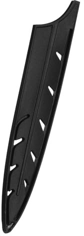 sourcing map Knife Cover Sleeves Blade Edge Guards for 8 Carving Knife Protector Covers Universal Blade Sheath for Kitchen, Black