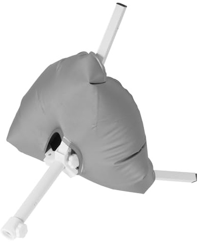 BESPORTBLE 1 Set Portable Parasol Holder with Water Filled Base Sturdy Beach Umbrella Stand for Outdoor Use Easy to Transport and Setup Durable and Construction