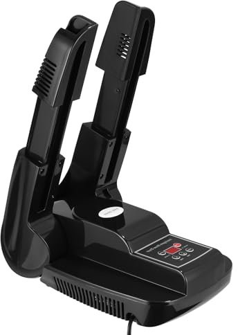 Schuhtrockner Elektrisch,Fußwärmer,Tragbar Schuhe Stiefeltrockner, Schuhheizung Schuhwärmer Heizung mit Timer und Antibakterieller Funktion,Handschuhtrockner Trocken mit Wärmegebläse Schnelltrocknung