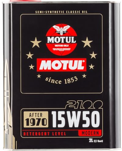 Klassisk olja 15 W-50, 2 liter