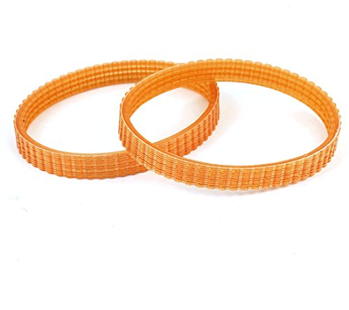 Sourcingmap 2PCS Electric Planer Drive Driving Belt for 1900B
