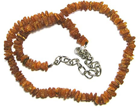 Amaryllis Bernstein-Kette für Hunde lang einstellbar 50-64 cm