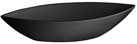 LACOR - 63568 - Fuente De Melamina Oval Classic 41,5x17x8 cm - Negro