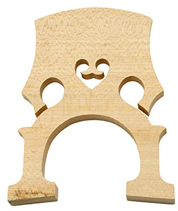 Hordion 3/4 Cellobrücke, Ahornholz, mit passendem Steg