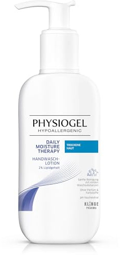 PHYSIOGEL Daily Moisture Therapy Handwaschlotionfür trockene Haut, 400ml | Schonende, milde Reinigung trockener Hände, mit milden Waschsubstanzen, pH-Hautneutral