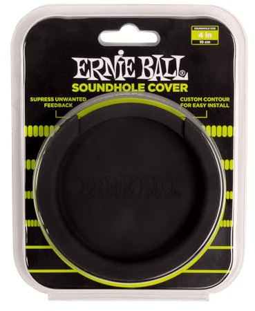 Ernie Ball Akustik Schalllochabdeckung, Durchmesser: 101 mm