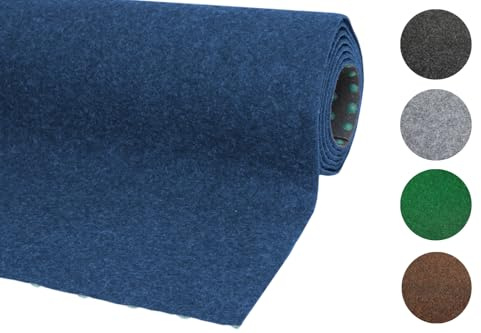 misento Kunstrasen Easy, Outdoor Rasenteppich wetterfest, 400x300 cm, Blau