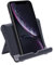 REY Soporte de Mesa Universal para Teléfono Móvil, Tablet, eBook, iPad, hasta 11 Pulgadas, Negro.